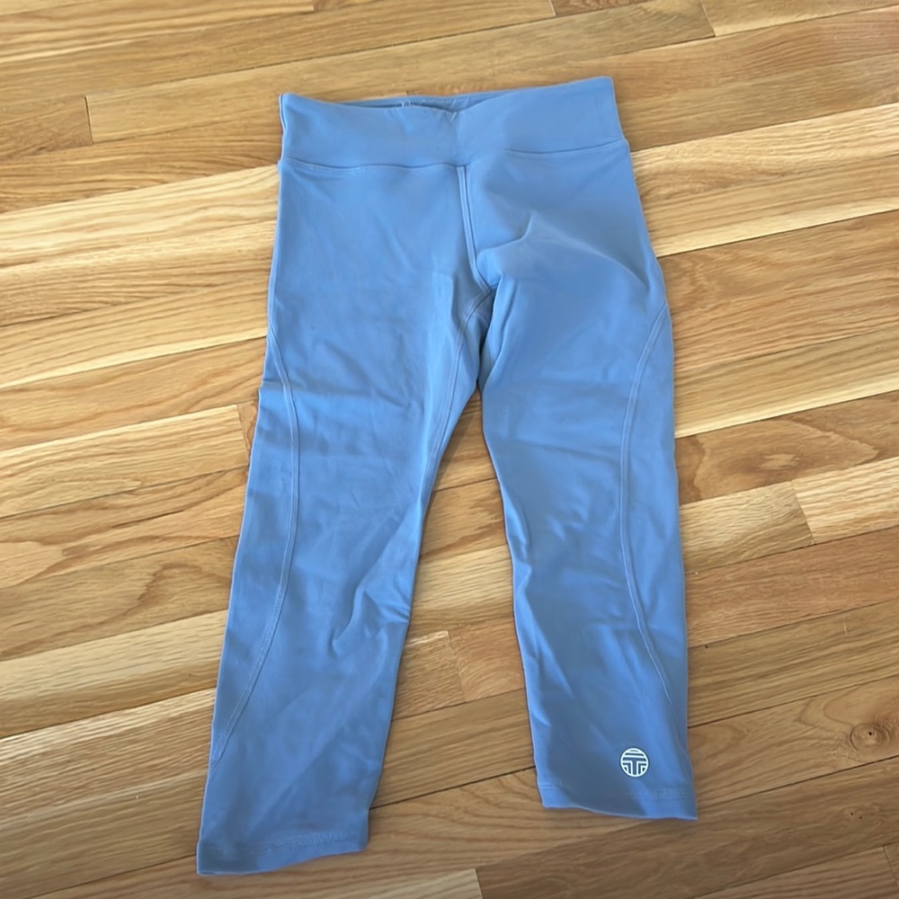 New without tags Tory Burch sport/ workout leggings. Size small.Periwinkle